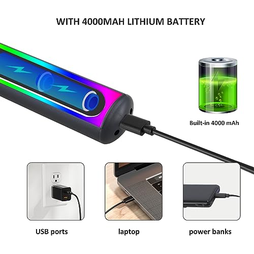 Image of Picture Lights for Wall Battery Operated, 48 LED, 16 Color Changing