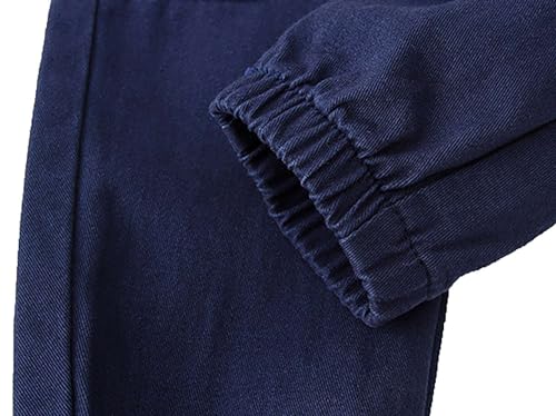 Boys Cargo Pants Multi Pockets Casual Outdoor Trip Hiking Cargo Jogging Trousers4