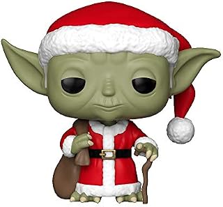 Funko 33885 POP Bobble: Star Wars: Holiday Santa Yoda