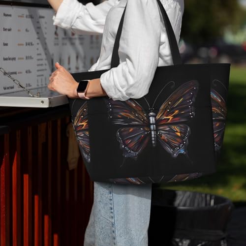 Mystery Butterfly Large Capacity Waterproof Sandproof Multifunctional Beach Travel Camping Picnic Storage Bag 7