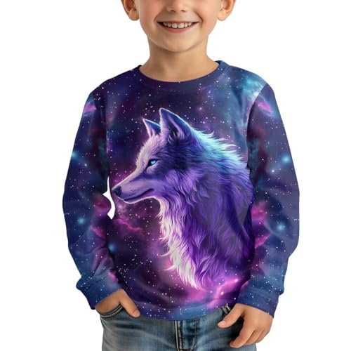 Image of Uourmeti Girls Graphic Tees Long Sleeve T Shirts for Teens Casual Tshirts Junior Sportswear Fall Tops