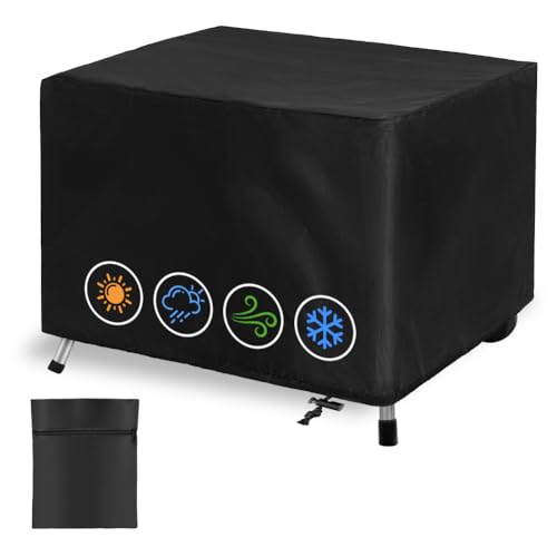 OFFCUP Housse de Barbecue Bâche de Protection BBQ Extérieur Housse de Protection à Gaz, 210D Oxford étanche Anti-UV Cordons Réglables Housses de...