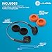 JLab Rewind 2 Wireless Retro Headphones, 20+ Hours Playtime, App Support, Bluetooth Multipoint + Wireless Sharing, Custom EQ3 Sound, Music Controls, Throwback 80s 90s Design, Black
