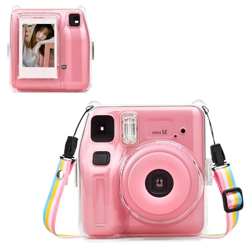 Funda transparente rígida para cámara Instax Mini SE
