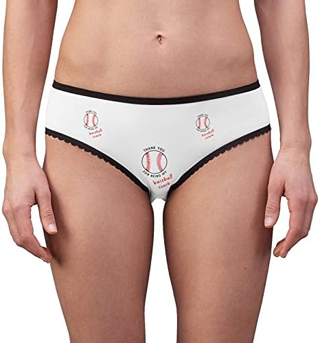 SpreadPassion Gift Baseball Panties, Gift Baseball Underwear, Briefs, Cotton Briefs, Funny Underwear, Panties For Women