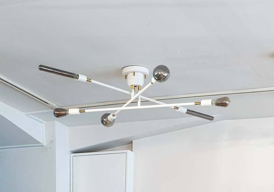 Amazon | 【6灯 シーリングライト キムリック (ホワイト(LED電球