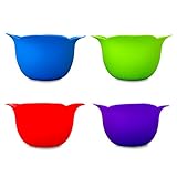 Silicone Egg Poacher Cups for Instant Pot Accessories - Fits Instant Pot 3,5,6,8 qt Pressure Cooker- Set of 4 Egg Poaching Cups with Instructions - BPA Free - FDA Approved