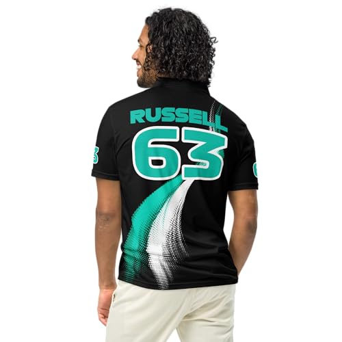 George Russell 63 Formula Racing Team Polo Shirt - Men's4