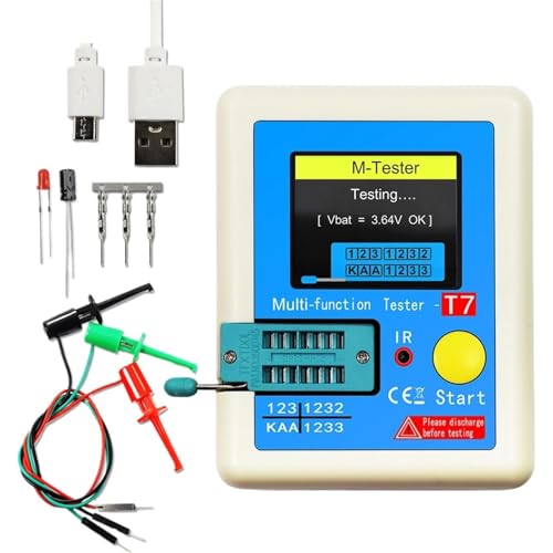 Testeur de transistor LCR-T7 pour identifier un composant inconnu et diode - 2