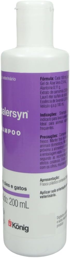 Shampoo Konig Hipoalersyn para Cães e Gatos 200ml Shampoo Konig Hipoalersyn para Cães e Gatos 200ml