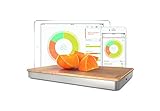 The Orange Chef Prep Pad- Smart Food Scale, Silver