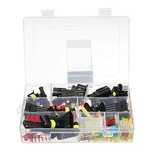 ELECTROPRIME 1 2 3 4 5 6Pin Car Waterproof Electrical Terminal Wire Plug Connector Fuses Box