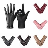 Herren Damen Handschuhe Winter Warme Fahrradhandschuhe Winterhandschuhe Fahrrad Handschuhe Sporthandschuhe Laufhandschuhe Touchscreen Winddichte rutschfest Elastisch