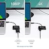 Cable Matters Aluminum USB C to HDMI VGA Adapter for Surface Pro 7, MacBook Pro, Dell XPS 13, and More - Thunderbolt 4 / USB4 / Thunderbolt 3 Port Compatible