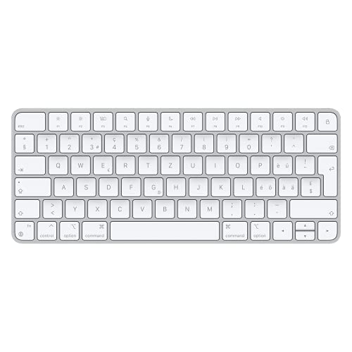 Apple Magic Keyboard : Bluetooth, Rechargeable. Compatible avec Mac, iPad et iPhone ; Suisse, Argent