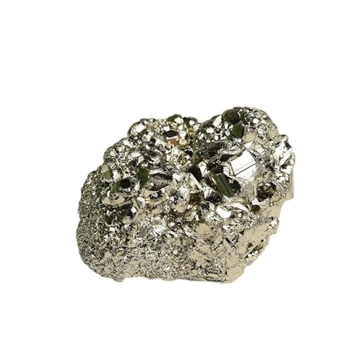 Pyrite de fer en cristal de roche brute échantillon de collection haut de gamme