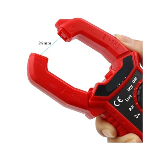 Medidor de pinza amperimétrica digital 1PCS TS-18D AC/DC con multímetro y amperímetro de pinza miniatura 2