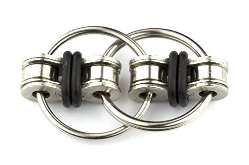 Tom's Fidgets Original Flippy Chain Fidget Toy - Perfect For Adhd, Anxiety, And Autism - Bike Chain Fidget Stress Reducer For Adults And Kids - Black #TOP2