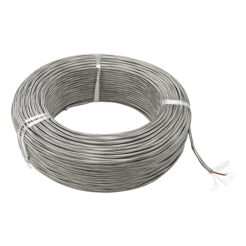 Cable de extensión para termopar y RTD PT100 de 100 metros para sensor KJ 3