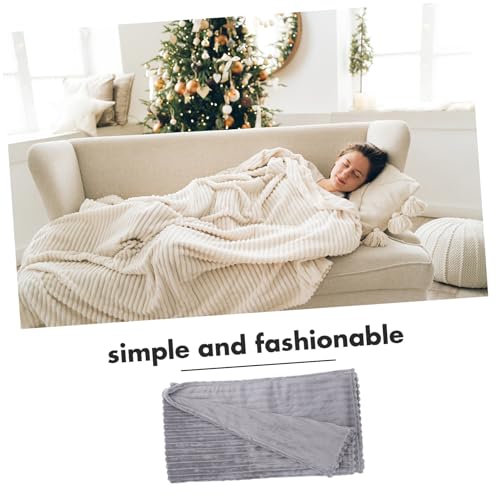 Plaid chaud et doux polyvalent pour réguler la température sous la climatisation - 4