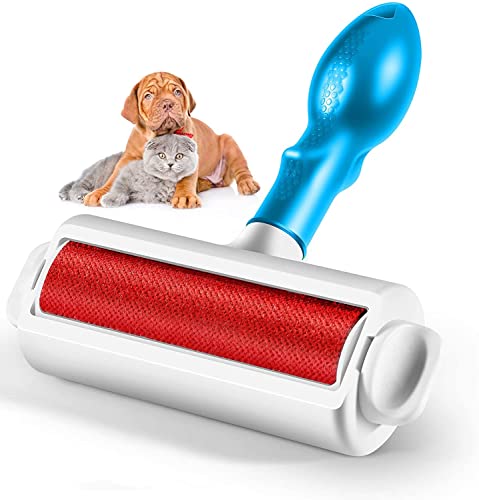 Rosmax Pet Hair Remover - Dog & Cat Hair Remover with Self-Cleaning Base - Remove Dog, Cat Hair from Car, Furniture, Carpets, Bedding, Clothing and More