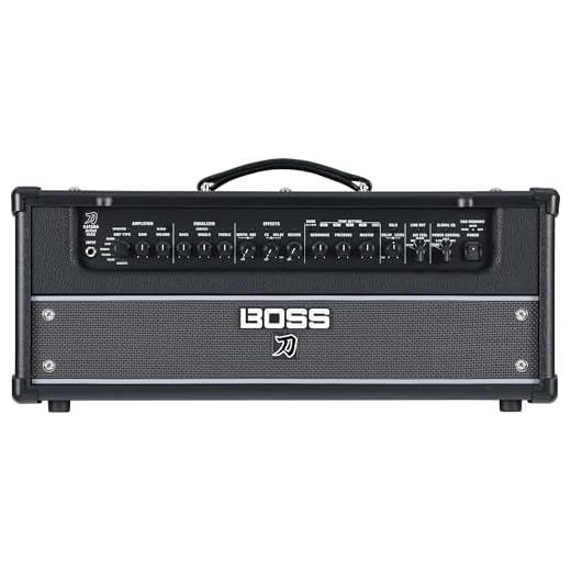 Amplificador de Guitarra BOSS Katana Artist Head Gen 3 | Cabezal de ampli Estrella de 100 vatios | Sonido Tube Logic evolucionado | Herramientas de Sonido sofisticadas
