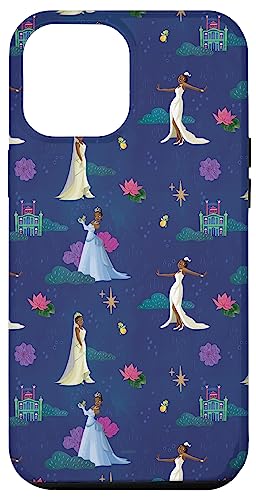 Coque iPhone 12 Pro Max Disney Tiana bleu nuit idéal pour vos soirées chics
