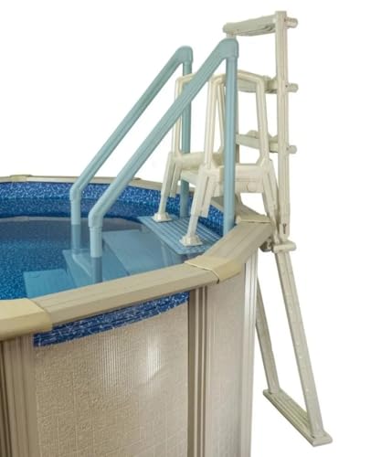 Escalera para Piscinas Anti-deslizante 28 pulgadas Azul miniatura 4