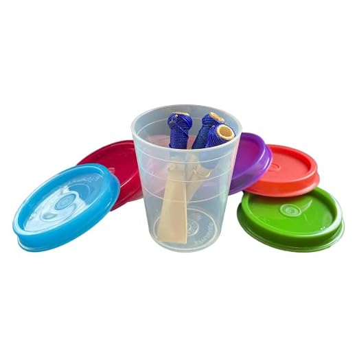 Reed123 Taza de remojo de caña de fagot y oboe con tapa de color aleatorio