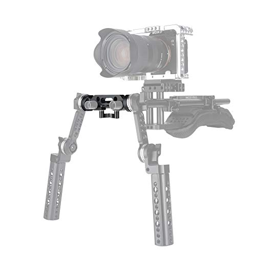 Niceyrig Rosette Bracket With 15Mm Rod Clamp, Applicable For Arri Standard M6 Thread Mount Handles #TOP6