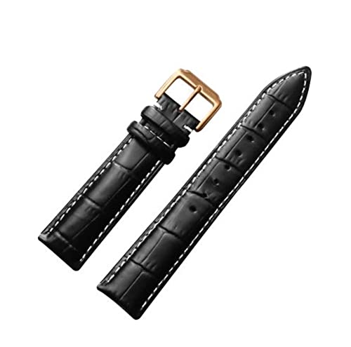 Bracelets de montre en cuir 12mm 18mm 20mm 22mm 24mm boucle acier