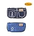 Produktbild Federmäppchen, HosDen 2pcs Studenten Mäppchen Große Kapazität Mäppchen Bleistift Beutel Halter Stiftetasche Federtasche Stiftemappe Make-up Tasche mit HalterSchreibwaren Veranstalter für Schule & Büro