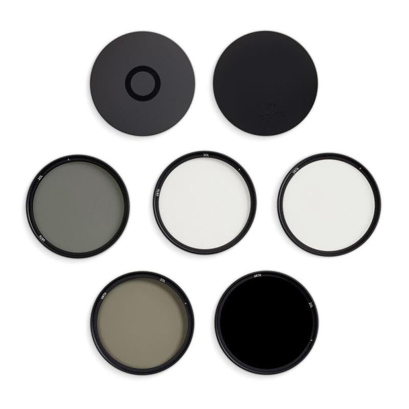 Urth 39mm 4-in-1 Magnetic Lens Filter Kit (Plus+), UV, CPL, Neutral Density ND8, ND1000, Multi-Coated Optical Glass