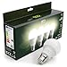 Price comparison product image ECO 2 PIN B22 Bayonet Light Bulb, 9.5W LED Energy Saving Light Bulb, Bright 75W Bulb Equivalent, Warm White 3000K, 15000Hrs Lifetime. 4 x Pack (Pack of 4 Bulbs).