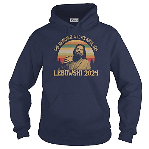 This Aggression Will NOT Stand, Man Lebowski 2024 - Vintage Retro T-Shirt