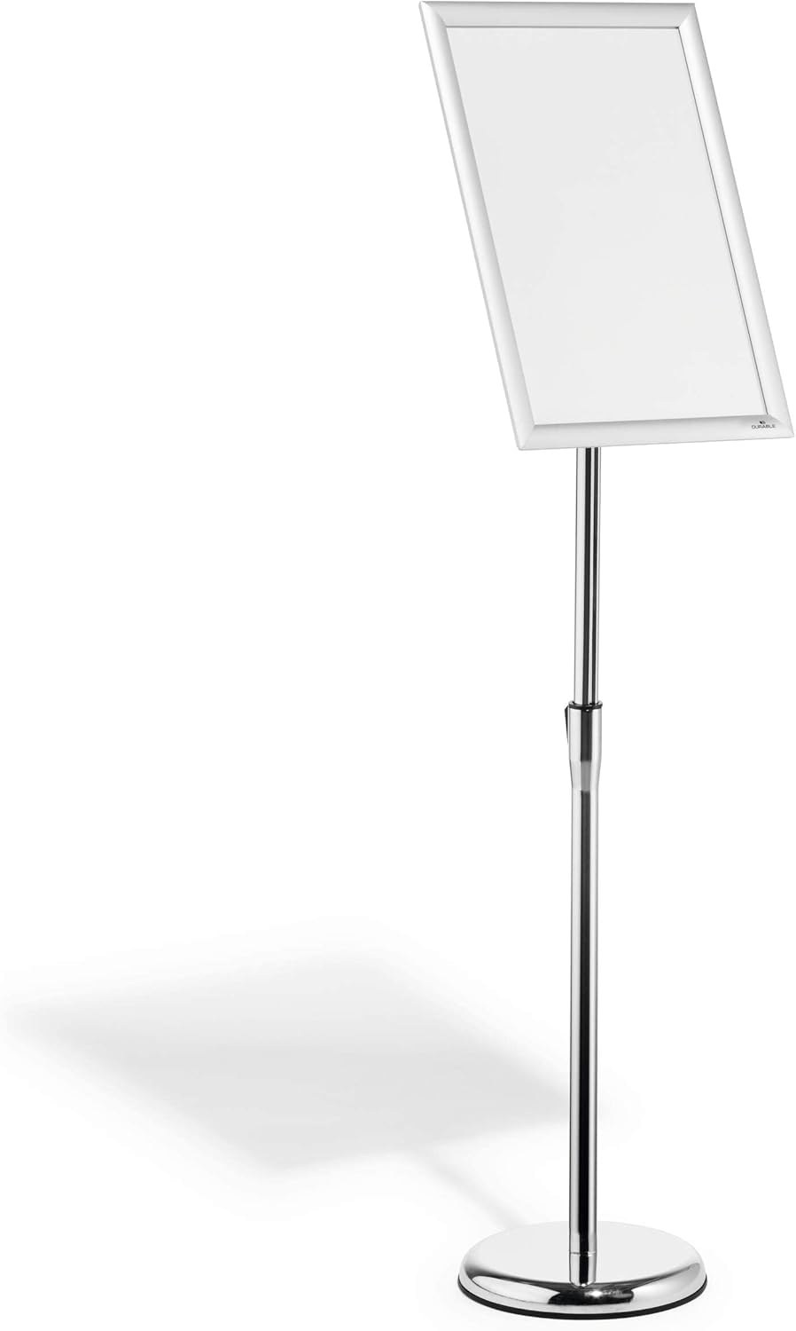 Durable Information Floor Stand with Aluminium Snap Frame A3 - Silver - Pack of 1 - Perfect for Displaying Menus, Posters, Information, etc