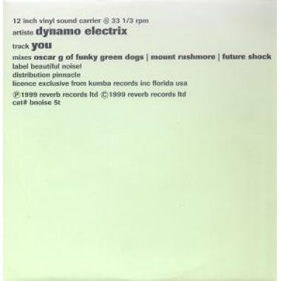 YOU 12 INCH (12" SINGLE) UK REVERB 1999