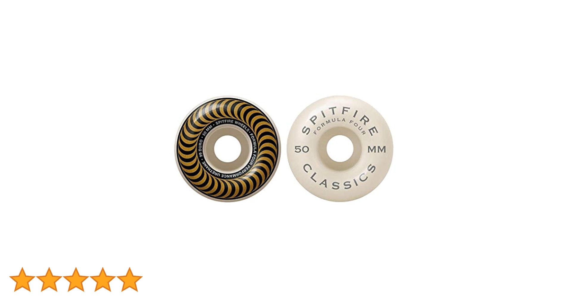 Amazon.com : Spitfire Wheels Formula Four Classic Swirl