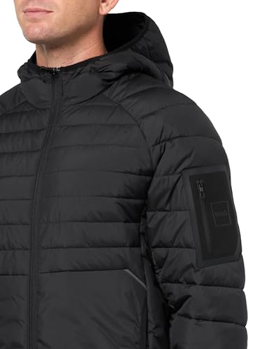 BOSS Men's Lightweight Hooded Puffer Jacket3