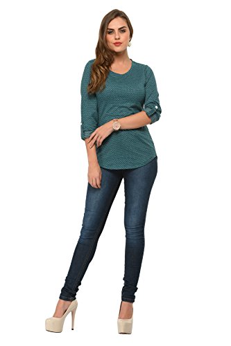 Image of Frenchtrendz Women'sCotton Poly Top(XS-4XL)