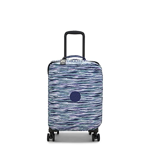 Kipling Spontaneous Small Printed Rolling Luggage Brush Stripes #TOP19