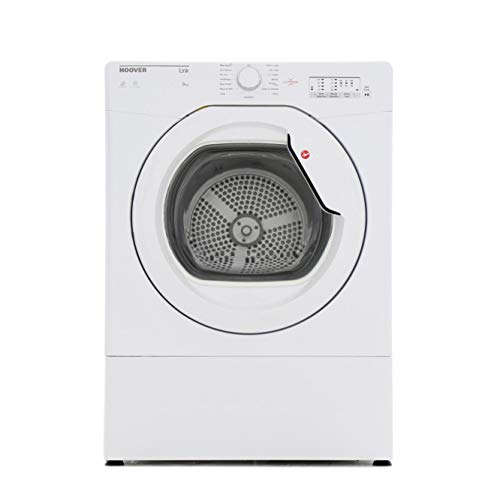 Hoover HLV8LG Freestanding Vented Tumble Dryer, One Touch Tech, 8 kilograms, , White, Noise level: - Image 3