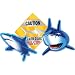 Creative Converting Shark Splash 3 Count Cutout Party Decorations