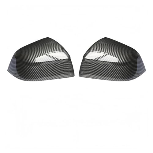 Couvercle de rétroviseur ABS aspect carbone brillant pour personnalisation Tesla Model Y