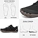Grand Attack Barefoot Shoes Men Wide Toe Box Wrestling Boxing Weightlifting Walking Shoes Black Size 13