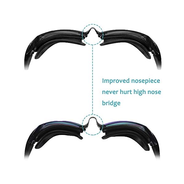 Aegend Swim Goggles, Swimming Goggles No Leaking Full Protection Adult Men Women Youth - Image 7