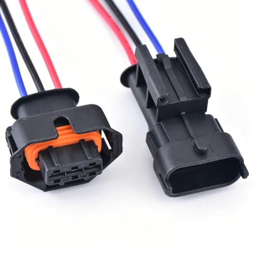 Conector 3P 1928404227 hembra para sensor de posición de cigüeñal y bomba 2