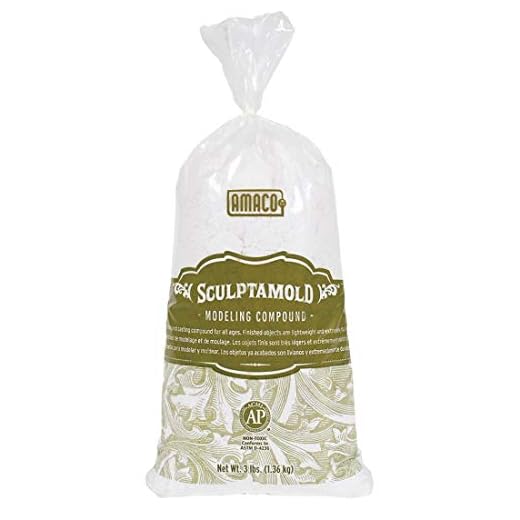 Amaco Plaster Sculptamold 3lb White