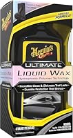 Meguiar's Ultimate Liquid Wax Flüssigwachs - Emulsion - Thinfilm-Technologie, Wachs mit Wasserabperleffekt, lange Standzeit, extra Glanz, 473ml, G210516EU – Ansicht 1