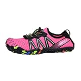 Treer Mujer Zapatos de Agua para Hombre Zapatos Deportes Acuáticos Barefoot Shoes Escarpines Hombre Zapatillas Minimalistas Antideslizante Secado Rápido Zapatos